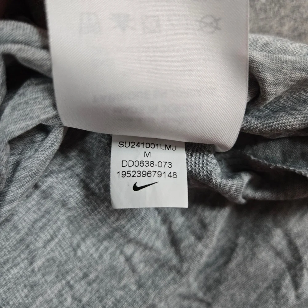 Nike Womens Grey Dri-FIT Active Training T-Shirt Medium